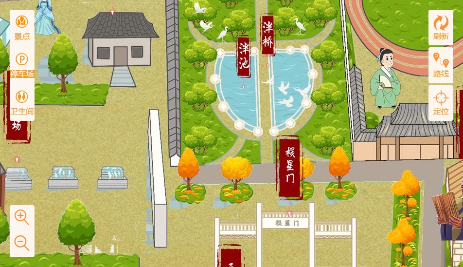 三原手绘地图景区语音讲解导览系统：智慧景区建设的基石